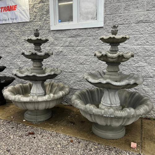 Concrete fountains