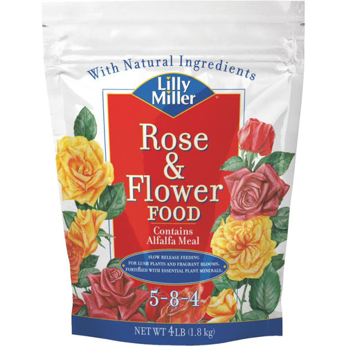 Lily Miller 4 Lb. 5-8-4 Rose & Flower Dry Plant Food