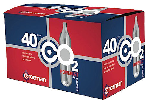 Crosman 23140 Powerlet Cartridges 12 gram 40 Per Pack