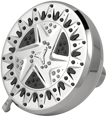 SHOWER FIXED 6 POSTION CHROME