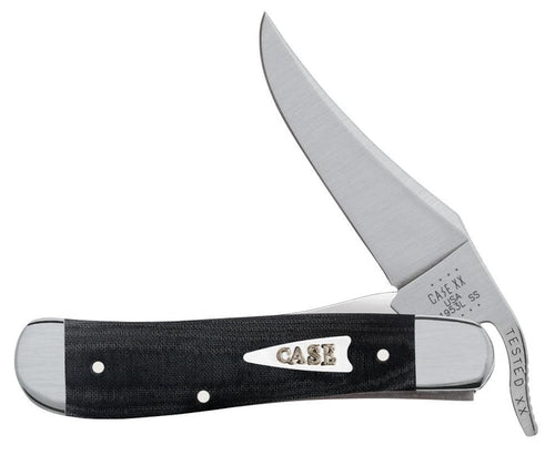 Case Smooth Black Micarta® RussLock®