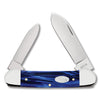 Case Canoe Blue Pearl Kirinite Stainless Pocket Knife